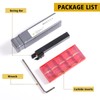VerRich 11PCS Lathe Grooving Cutting Tools Kit,MGEHR1212-2 Parting Grooving Cut-Off