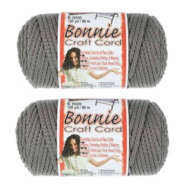 2 Pack Bonnie Macramé Cord - 6mm - 100 Yard Lengths