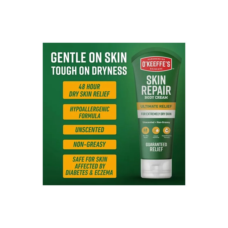 Crema Corporal O'keeffe's Skin Repair Ultimate Relief, Tubo
