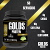 Creatina + Glutamina Suplemento Golds Protein 50serv En Polv