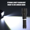 XHP90 Strong Light Flashlight with USB Cable IPX4 Waterproof 2300LM