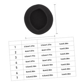 LABRIMP 20Pcs Comfortable Headset Replacement Ear Pads Cushions for Over Ear Headphones Noise Isolating Soft Earpads for Enhanced Listening