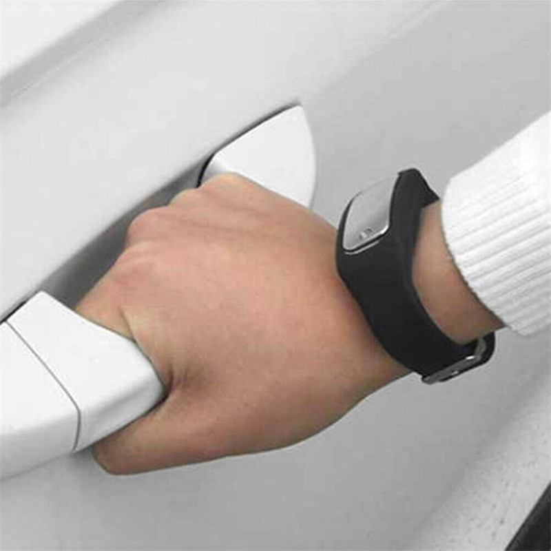 Anti Static Bracelet Silicone with LED Lights 65mAh Effective Anti