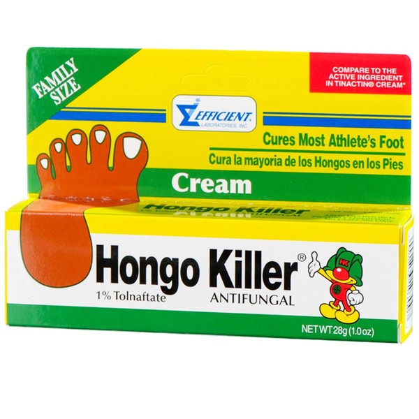 Hongo Killer Antifungal Cream, 1 Ounce