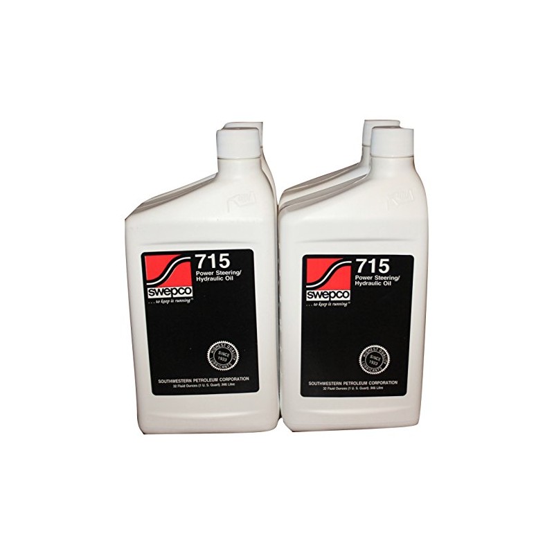Swepco 715 Power Steering/Hydraulic Oil Case of 4qts.