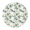 artslion Outdoor Round Tablecloth with Elastic Band 44In-110cm Elastic Garden