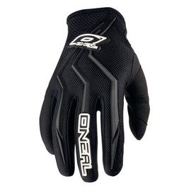 Oneal Men's Element Full Finger Mountain Enduro Motocross Dirt Bike Gloves, Black, Medium