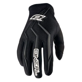 Oneal Men's Element Full Finger Mountain Enduro Motocross Dirt Bike Gloves, Black, Medium
