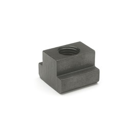 Ganter Normelemente | Nuts for T-grooves - DIN 508-8-M6-10 | Strength class 10 | Burnished | Pack of 10