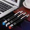 Glovion Lighted Tip Pen with Stylus 3-in-1 - LED Penlight