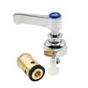 Meyffon Handle Stem Assembly Hot & Cold Compatible with T&S