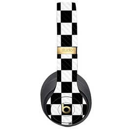 MightySkins Carbon Fiber Skin for Beats Studio 3 Wireless - Check | Protective, Durable Textured Carbon Fiber Finish | Easy to Apply, Remove, and Change Styles | Made in The USA (CF-BESTU3WI-Check)