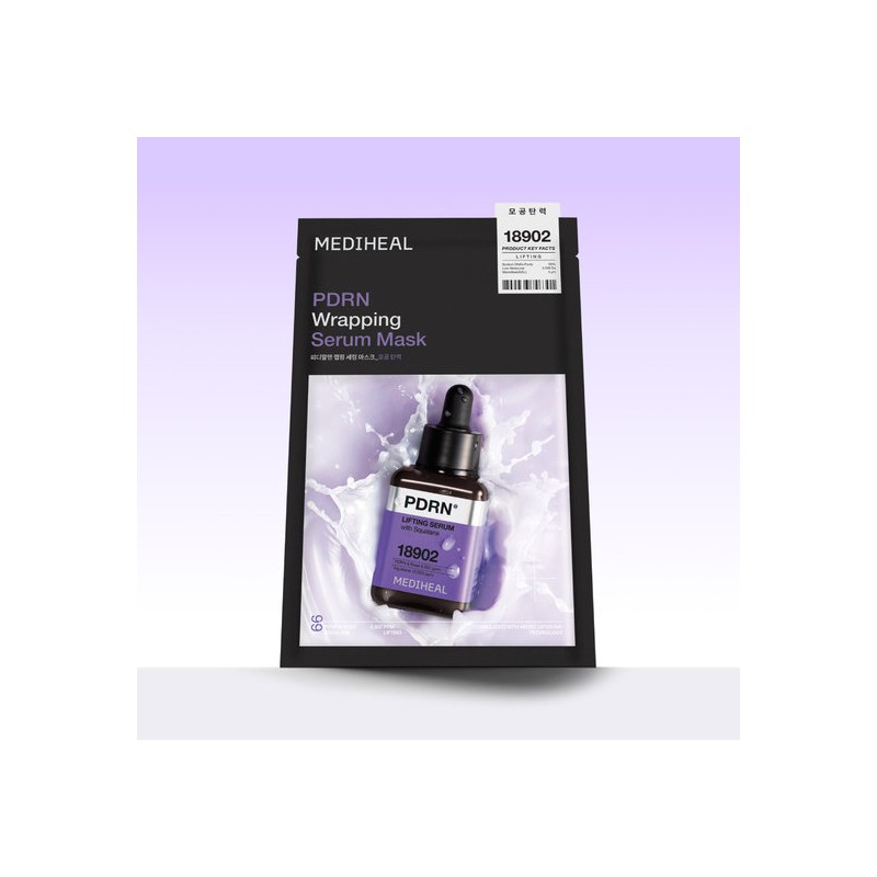 Mediheal NEW PDRN Wrapping Serum Mask Pore Elasticity 10 Sheets