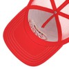 Stetson Since 1865 Trucker Cap Snapback Cotton Red One Size