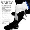 Vakly Refillable Ice Bags with Clamp Closure - Large, 6-1/2