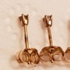 Orgrimmar 14K Gold Earring Backs Yellow Ear Locking for Stud