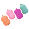 Beavorty Exfoliating Body Scrubber Kids Bath Sponges Set Bath Shower