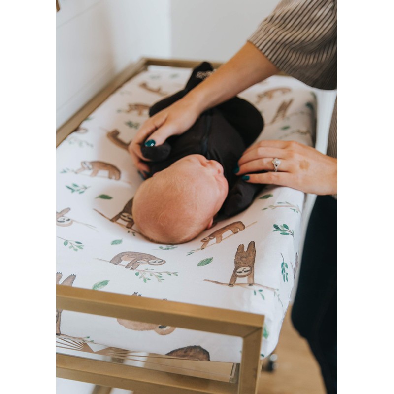 Copper Pearl Funda para cambiador de pañales de punto prémium