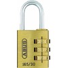 Abus 165/30 Combi Padlock - Brass