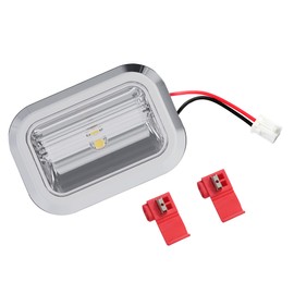 KUAFU W11462342 W11683242 Refrigerator LED Light Module Compatible with Whirlpool Kenmore KitchenAid Refrigerator W11130208 AP6262381 WPW10637153 W10758333 Replacement LED Lamp Clear Lens