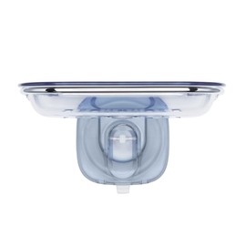 OXO Good Grips Gancho Resistente para regadera, Jabonera de succión, Transparente, 1, 1