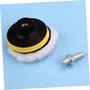 PACKOVE 10pcs Wool and Pad Buffing Sponge Kit for Car