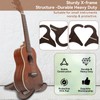 Wooden Ukulele Stand for Violin, Mandolin, Small Guitar - Portable