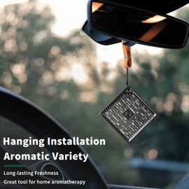 KOMMI New Car Fresheners Long Lasting Hanging Chemical Guys Cars Smell Spray Car Pendant Aromatherapy (Rainy)
