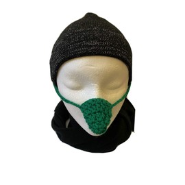 Green Plain Nose Warmer Birthday/Secret Santa/Stocking Gift Idea.