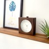 KATOMOKU Alarm Clock 5 Brown km-78BR Wooden 11.2 x 11.8