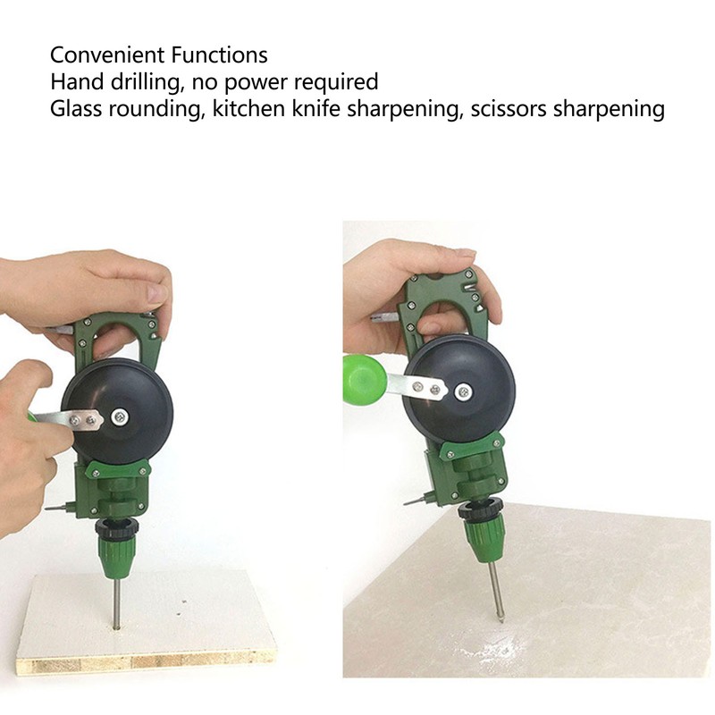 Hand Crank Drill Multifunctional Glass Ceramic Cutting Hole Drilling Knife