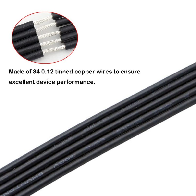 Molex 4 Pin to 4 SATA Female Power Supply Cable