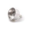 Alessi, Funnel Insert 3 Tazze Silver Compatible with A9095/3, PL01/3,
