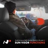 A-Premium Driver Left Side Sun Visor Compatible with Honda CR-V
