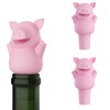 Pund'it 3 Little Swigs Wine Bottle Stoppers, Set of 3