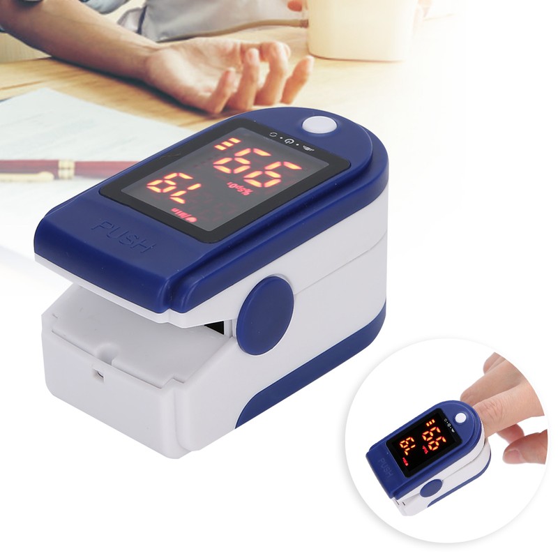 Fingertip Pulse Oximeter Monitor SPO2 Pulse Oxygen Saturation Meter for