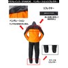 Yamaha (YAR30) Motorcycle Rain Suit, Separate CYBER TEX2 Double Guarded.