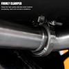 EVTSCAN 3-Inch Universal Stainless Steel V-Band Clamp, with T-Bolt, Leak-Proof