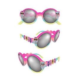 Widdle Springtime LOL Design L.O.L. Girls Round Children's Sunglasses UV protection for Holiday - LOL 3