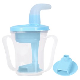 Ehucon Dysphagia Regulating Drinking Cup for Swallowing and Disorders People,Dispenses 5cc or 10cc of Liquid Each Time,No Thickener is Used.Helps to Prevent Choking