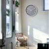 HZDHCLH 30 cm Silent Wall Clock Sweeping Second with Arabic