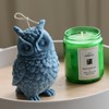 TOPYS Large Owl Silicone Candle Mold, DIY 3D Animal Resin
