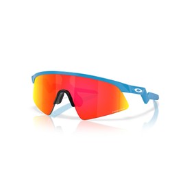 Oakley OJ9015 Resistor Sweep Rectangular Sunglasses, Polished Sky Blue/Prizm Ruby, 28 mm