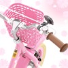 Glaf Girls Bike with Training Wheels and Basket Kids Bike