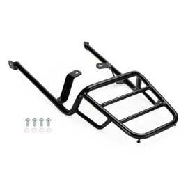 Topteng Black Rear Rack Luggage Carrier is Suitable for Bonneville T100 2017-2022, T120 2016-2022, for Speed Twin 1200 2019-2022, for Street Twin 900 2017-2022