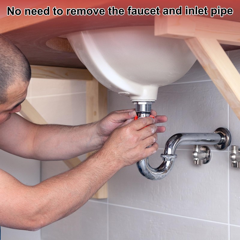 sourcing map Faucet Mounting Nut, Hot and Cold Faucet Lock