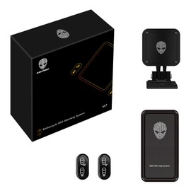 AlienRider M7 Motorcycle BSD Blind Spot Detection System,77G Millimeter-Wave Radar,Blind Spot Radar Warning System,LCA Lane Change Assistance,RCW Rear Collision Warning,All-Weather Safety Protection