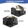 JOSHELA for Jeep JLU Right Side Trunk Safe Box with