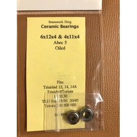 Smooth Drag Shimano Trinidad 12, 14, 16, 20 & 30 Ceramic Hybrid Ball Bearings