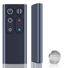 HZIME 922662-08 Replaced Remote Control Compatible for Dyson AM04 AM05 Hot + Cool Fan Heater (Black Color with Battery)